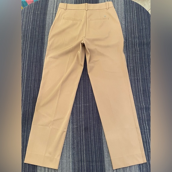NWT - G/Fore Ladies Golf Pants/Trousers with Tonal Side Stripe - Fawn, Size 0 - Picture 8 of 16